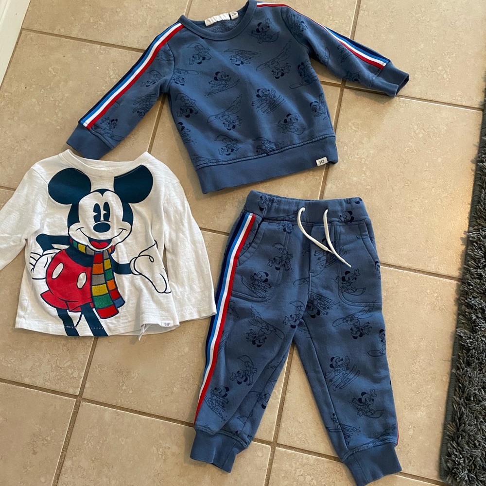 Baby Gap Mickey Mouse Sweatsuit